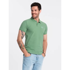 Ombre Poloshirt heren korte mouw -