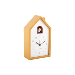 Karlsson wekker modern cuckoo oker