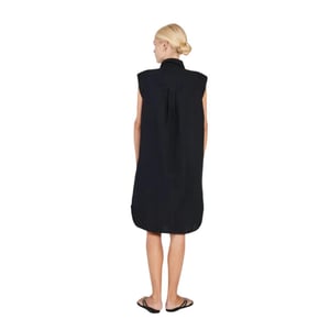 Norr Mara shirt dress black -