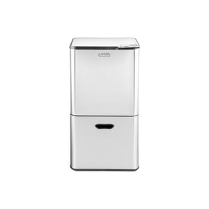 Luzzo ® kansas push prullenbak 63 liter afvalscheiding 4 vakken afval scheiden
