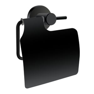 4bathroomz ® oslo toiletrolhouder met klep wc rolhouder -