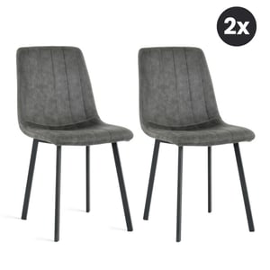 Multifurn 2x eetkamerstoel minsk microleder -