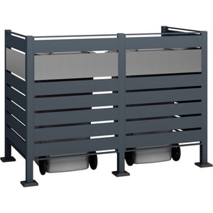 Westmann Containerombouw wmjgbf03-4s-120-2 voor 2 containers
