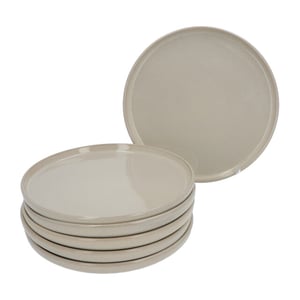 Secret de Gourmet Ontbijtborden terre set 6 stuks geglazuurd keramiek 21 cm -