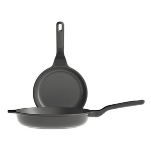 BergHOFF Leo koekenpannen 24 + 28cm set stone +