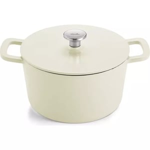 Fissler Moments braadpan gietijzer ivory white 24cm