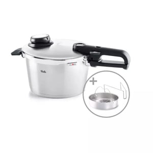 Fissler Vitavit premium snelkookpan met inzet, 4,5l