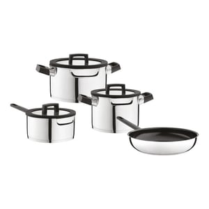 BergHOFF Essentials uqonic downdraft 7-delig pannenset