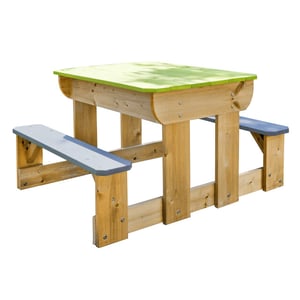 Wendi Toys Multifunctionele robuste picknicktafel voor kinderen met zandbak en waterbak -