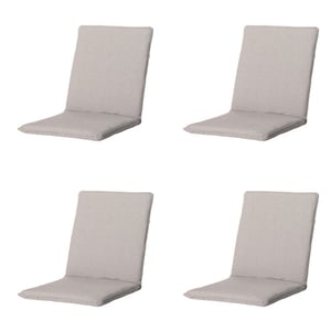 Madison stapelstoelkussen napels ca. 97x49 cm set van 4