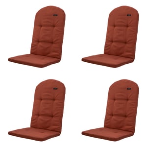 Madison tuinkussen bearchair panama terra ca. 128x48 cm set van 4