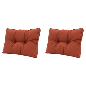 Madison florance rugkussen panama terra ca. 43x73 cm set van 2