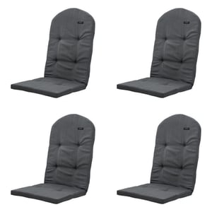 Madison tuinkussen bearchair panama grey ca. 128x48 cm set van 4
