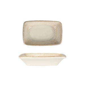 Bonna Serveerschaal patera porselein 14x8 cm set van 2