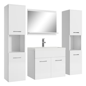 Badplaats Badkamermeubel set montreal xl 60 x 35 cm hoogglans badmeubel