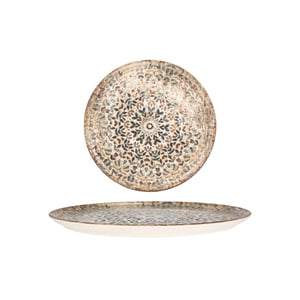 Rinart Pizzabord aztec porselein 32 cm set van 2