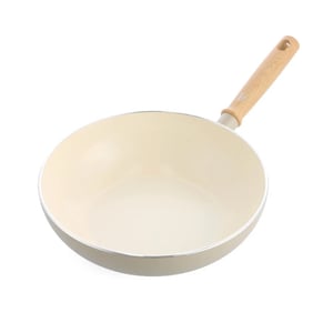Greenchef Nordics antiaanbak wok pan crème 28 cm