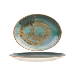 Bonna Serveerschaal futura porselein 31x14 cm set van 2