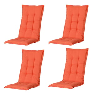 Madison kussen lage rug panama flame orange 105x50 - 4 stuks