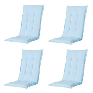 Madison tuinkussens hoge rug panama skyway 123x50 - 4 stuks