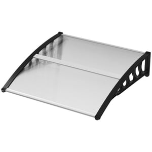 4goodz Deurluifel afdak 96x103x27 cm met uv-, regen- en zonbescherming