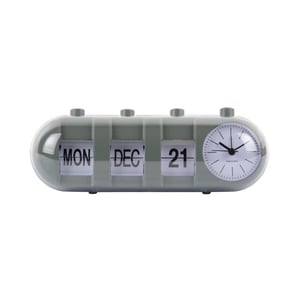 Karlsson wekker retro tube calendar flip jungle