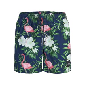 Jack & Jones Jongens zwemshort jpstmaui gebloemde flamingo print