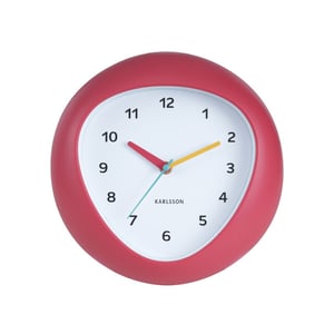 Karlsson wandklok funky vibes scarlet red- Ø25,5cm