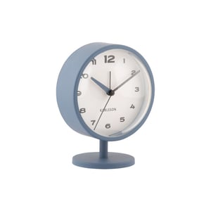 Karlsson wekker brisk dome classic blue