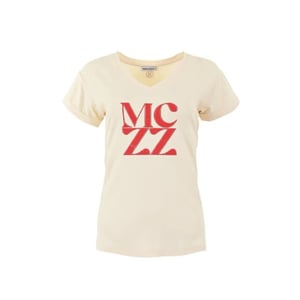 MAICAZZ Sp25.75.028 samantha t-shirt coconut milk/ red