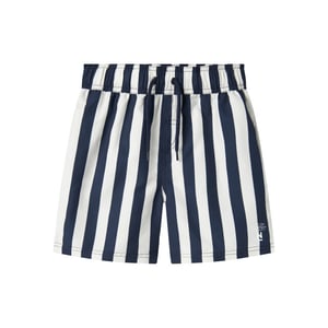 Name It Jongens zwemshorts nkmzaba gestreept donkerblauw/wit