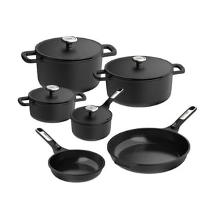 BergHOFF Leo phantom downdraft pannenset 6-delig met gratis panbeschermerset