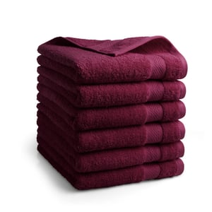 DoubleDry Hotel handdoeken 50 x 100 cm – set van 6 – 100% katoen 500 g/m2 –