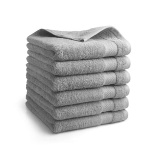 DoubleDry Hotel handdoeken 50 x 100 cm – set van 6 – 100% katoen 500 g/m2 –