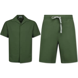 Enos Twinset ribbed oversized shirt