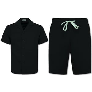Martina Ribbed oversized shirt zomerset