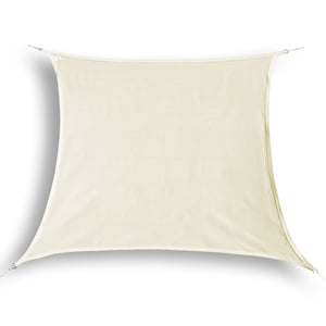 Hanse® Schaduwdoek vierkant waterafstotend 3,6x3,6 m zonnedoek