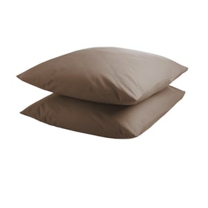 DoubleDry Kussensloop 2 stuks 100% natuurlijk katoen 2x 60x70 -
