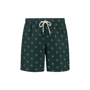 Shiwi Heren zwemshort mike 7" koraalprint donker