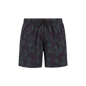 Shiwi Heren zwemshort nick 6" vogel print paars/groen