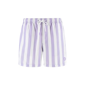 Shiwi Heren zwemshort broad stripe paars/wit