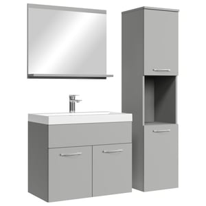 Badplaats Badkamermeubel set montreal 60 x 35 cm mat badmeubel met