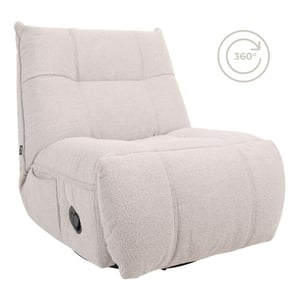 Home67 Relaxfauteuil just chill naturel boucle