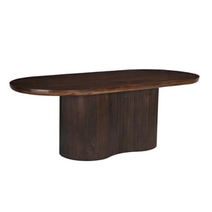 Livingfurn eetkamertafel sevilla brown 300cm mangohout