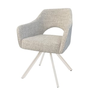 Livingfurn eetkamerstoel helen sand naturel set van 2