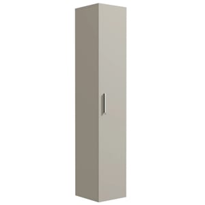 Badplaats Badkamerkast pluto 30 x 30 x 150 cm beige hangende kolomkast hoog