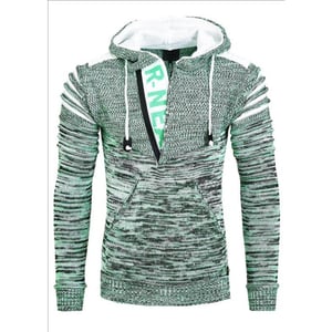 Rusty Neal heren trui camel hoodie 13362