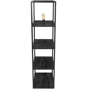 Home67 Vloerlamp vintage mangohout 160 cm