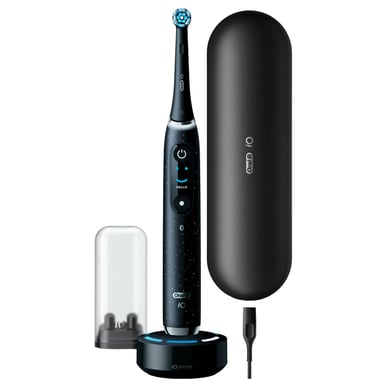 Oral-B iO 10 Cosmic Black elektrische tandenborstel met reisoplaadcase - 880 gram