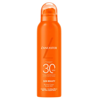 Lancaster SPF30 Sun Sport verkoelende onzichtbare mist voor gebruik op een natte huid